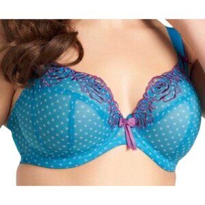 Elomi Womens Plus Size Underwire Full Coverage Bra 44E